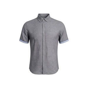 Heritage Report Collection Slim-Fit Short Sleeves Linen Shirt Men’s Medium